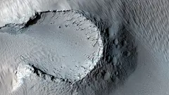 火星地形 -  Psiu Puxa空间壁纸