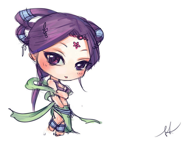 【制图组出品】自掀裙子的可爱玄天姬 - 心情图文 - 《大话西游2经典