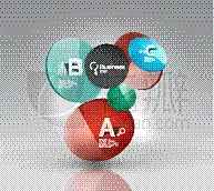 圆形,创造力,信息图表,闪亮的,文字,计划书,几何形状,概念,太空,装饰