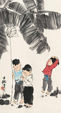 Dansvotrecoeur采集到色彩水墨