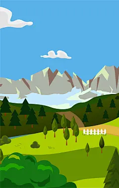 自然风景矢量图ai背景图_新图网 https://ixintu.com AI 云朵 夏季 山地 平面 广告 松树 栅栏 树木 树林 模板 海报 矢量 素材 背景 自然 自然风景 自然风景背景图片免费下载自然风景 草地 道路 雪山 风景 矢量图