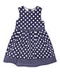 Navy Polka Dot Party Dress - Infant, Toddler & Girls