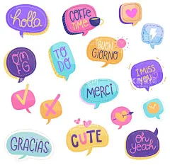 对话框标签  - 源文件下载【酷图网】对话框,卡通对话框,气泡,气泡边框,卡通边框,对话边框,对话气泡标签,对话框标签,卡通标签,手绘标签,想法,idea,