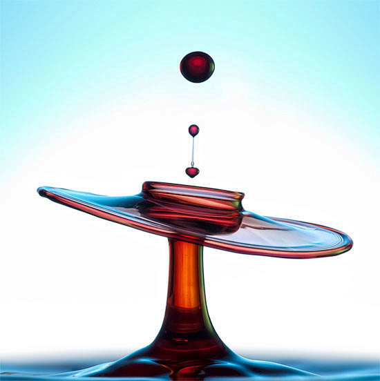 高速摄影欣赏：迷人的液体艺术(5)-设计...