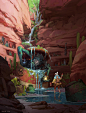 The Reach: The Potion Maker, Andrew Porter : "Welcome back little one, I have just the thing for you"

The Potion Maker, trapped in his pot like a cage, resides in one of The Reaches few magic polluted water sources. Now transformed into a beast