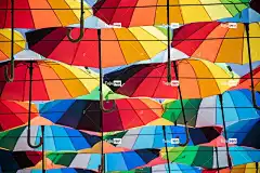 伞 壁纸4K Mac壁纸 高清壁纸 全高清壁纸 颜色 多彩 雨伞