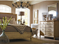 European Cottage-Upholstered Bed, King beach-style-panel-beds