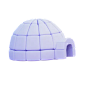 Igloo  3D Icon