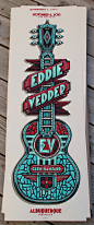 Eddie Vedder’s Albuquerque Poster | Poster #采集大赛#