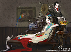 无味少女采集到民国底图√