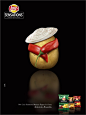 乐事薯片广告：我们选用的都是上等土豆为原料，所以你可以吃到最好薯片。好性感的土豆啊。