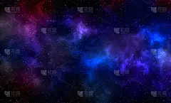 行星和星系科幻壁纸深空之美宇宙中数十亿的星系宇宙艺术背景。3D插图.