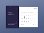 Calendar Widget: 