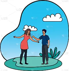 地形,伴侣,青年人,成年的,父母,男人,青年男人,男孩,女人