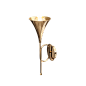 Jazz 5898乐器小号形金色壁灯3D模型（OBJ,FBX,MAX） 