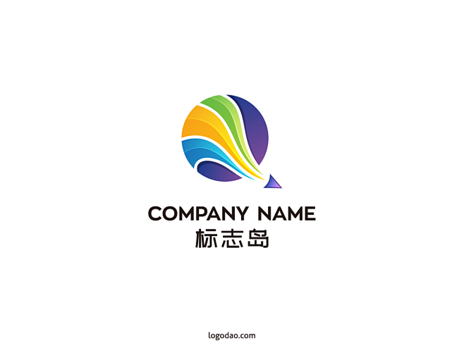 2022年五金建材Q创意极简字母LOGO