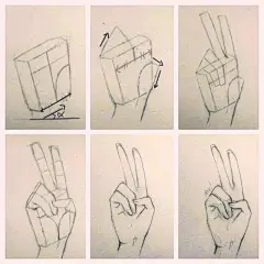 手绘，插画，眼睛