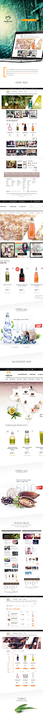 Natura Brasil Website & Shop