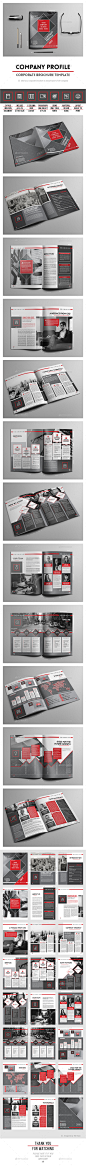 Corporate Brochure Template "Company Profile" - Corporate Brochures