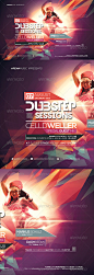 Dubstep Flyer Template Vol 3 - Clubs & Parties Events #采集大赛#