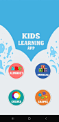 Kids ABC - Kids learning educational android app by mrbeeen #Ad #learning, #spon, #ABC, #Kids, #app