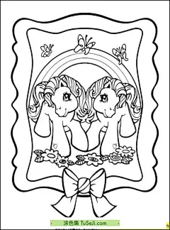 10张非常受欢迎的《彩虹小马》动画及玩具卡通涂色图片！ | 涂色集，涂色画打印大图 : 《彩虹小马》动画系列不仅仅是儿童的娱乐节目，它还包含了许多成年人也能欣赏的元素，如幽默、冒险以及对友谊和个人成长的深刻探讨。动画中的音乐和歌曲也受到了观众的喜爱，其中一些歌曲甚至成为了网络热门曲目。此外，彩虹小马的玩具和周边产品也非常受欢迎 10张非常受欢迎的《彩虹小马》动画及玩具卡通涂色图片！