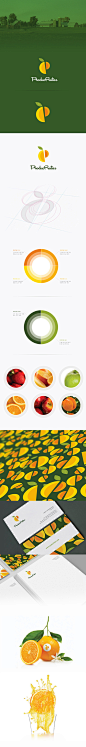 水果公司视觉识别设计/柠檬标志/水果LOGO/水果标志,水果公司VI设计欣赏，水果公司LOGO设计，水果公司标志-来源于品牌设计网