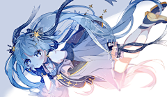 花无缘采集到初音未来