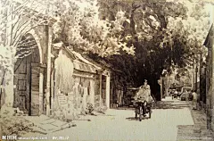 胡同 手绘