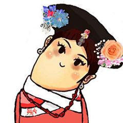 小红花（满月）采集到歪头像