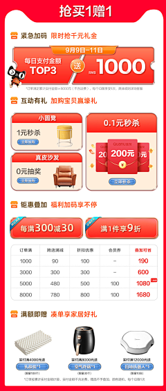 人生不过三两事采集到家居百货，详情活动