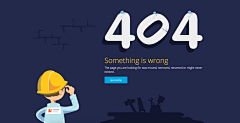 逢不甩采集到UI-404页面