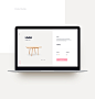 Nona Home E-commerce Website : Minimalistic UI/UX design with clean and easy interface for Nona home website. 