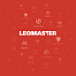 LEOMASTER_SecretBase物料logo墙设计