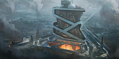 扒拉巴拉采集到科幻建筑