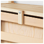 IVAR 伊娃 折叠桌收纳组合 - IKEA : IKEA - IVAR 伊娃, 折叠桌收纳组合, 如果你没有足够的空间，这一简单的解决方案就非常适合你，因为折叠桌可以用作书桌，也可以用作供2到3个人就餐的餐桌。隔板为你提供充足的储物空间，如果你想收纳物品，折叠桌子即可。实心松木为天然材料，经久美观，随时间流逝而更添质感。您可以将家具染成或涂成自己喜欢的颜色。