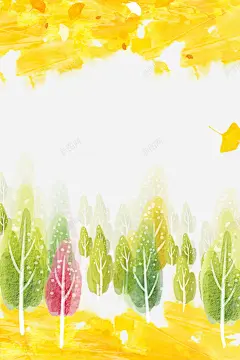 二十四节气之秋分秋叶装饰边框 免抠png 设计图片 免费下载 页面网页 平面电商 创意素材