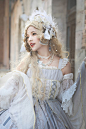 Miracles -Ode To The Cross- Vintage Classic Lolita Jumper Dress