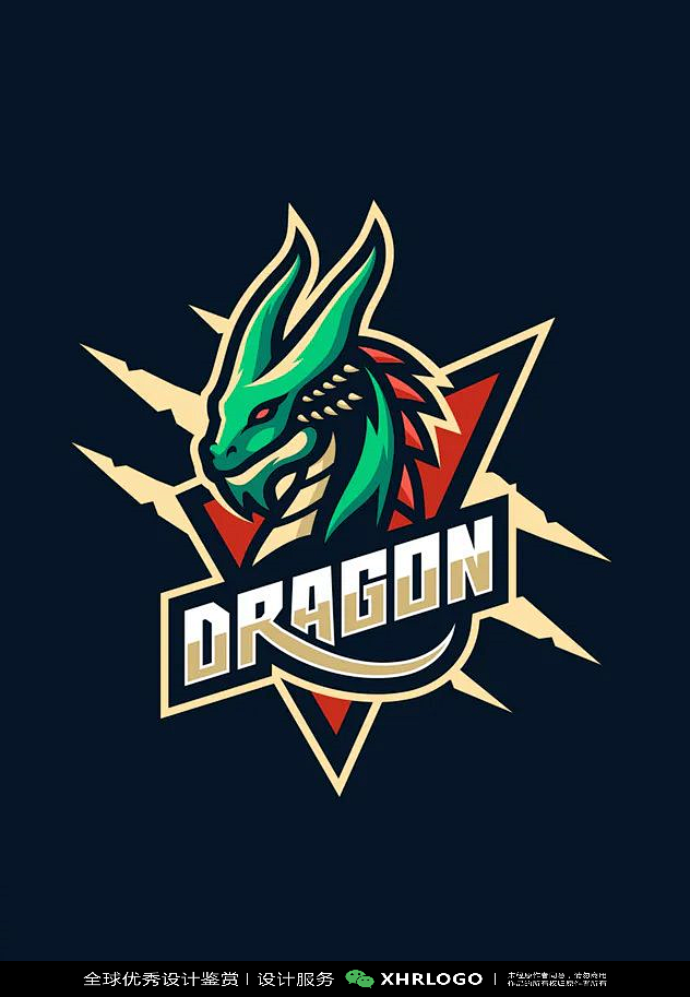 西方龙LOGO设计精选合集#标志设计 (129)
