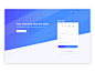 SignUp : Playing with some treatments for a Signup/Signin portal for a sports stats web app. 