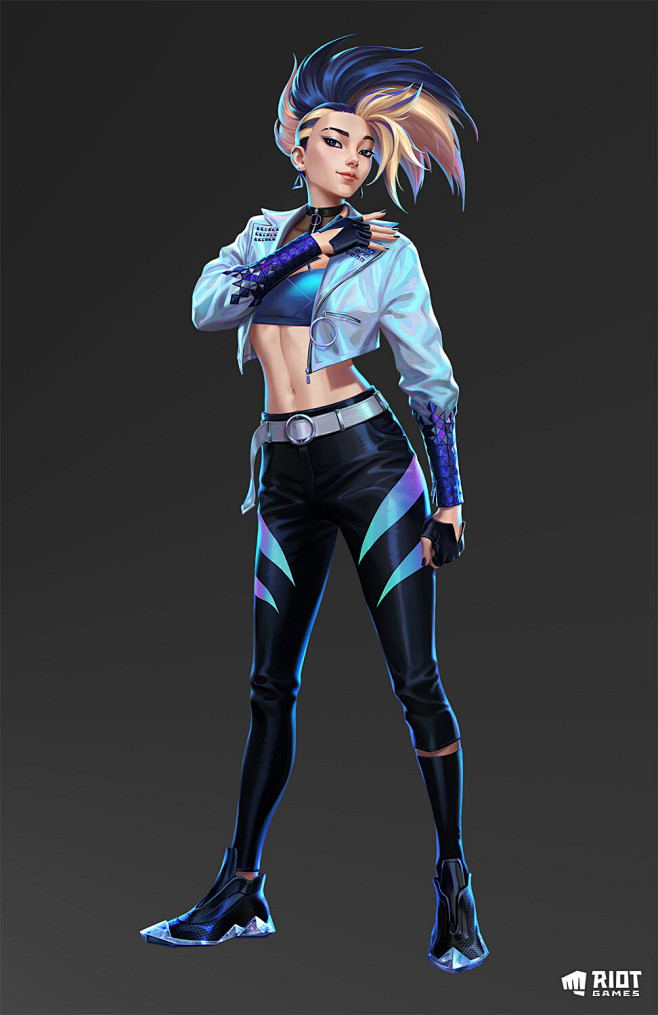 K/DA ALL OUT KEYART,...