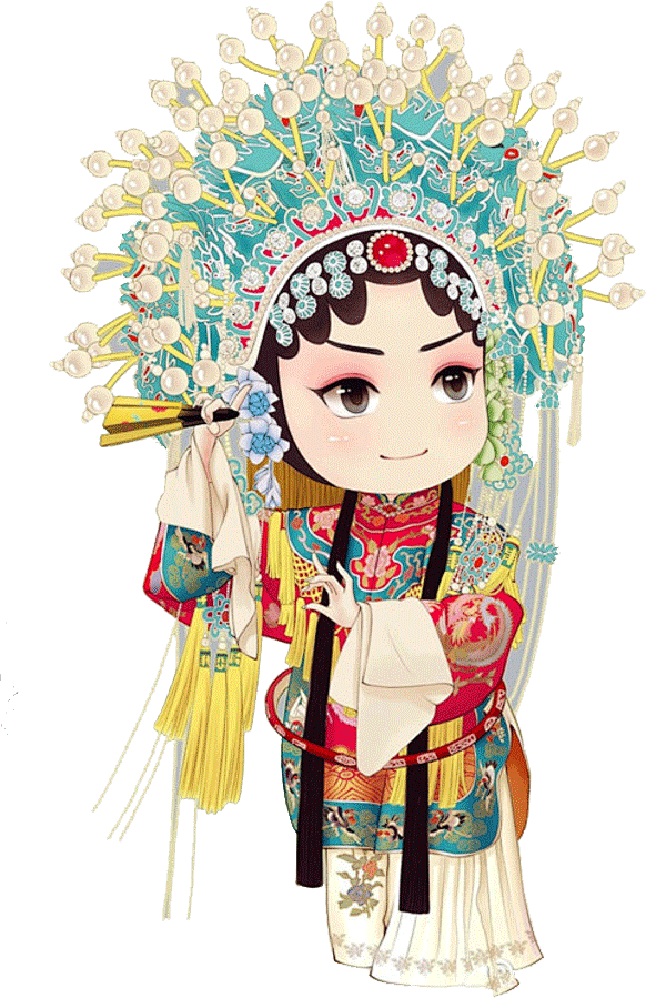 戏剧京剧昆剧川剧卡通图片素材 人物
