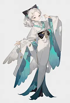 鸟拟人 oc服设 ootd - 小红书