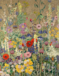 花卉油画欣赏 | Cedric·Morris - 小红书