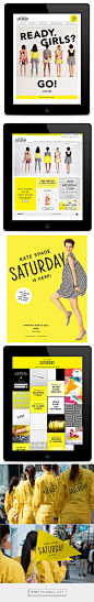 Kate Spade Saturday Launch on Behance... - a grouped images picture - Pin Them All: 