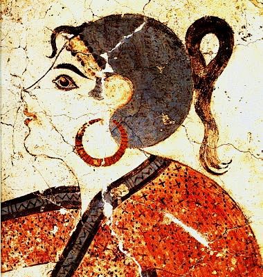 Minoan  fresco