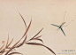 齐白石 作品《黄叶络纬》(750×543)