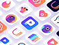 App Icons 2018 app app icon games icon icon design ios logo design play store ux