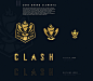 League of Legends Clash Tournaments Branding : With the launch of tournaments for League of Legends being developed, we wanted to create a memorable and resonant brand that could be used across the globe in every region