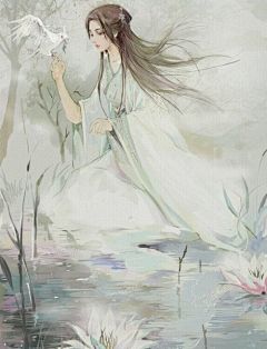 唯美古风人物插画分享 四期 - 插画图片_插画师_插画壁纸_场景插画_yidodo.net - 意兜兜